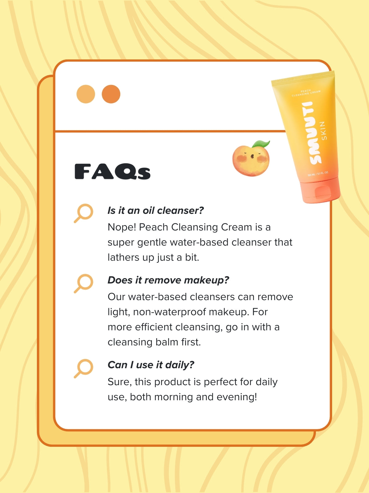 Peach Cleansing Cream