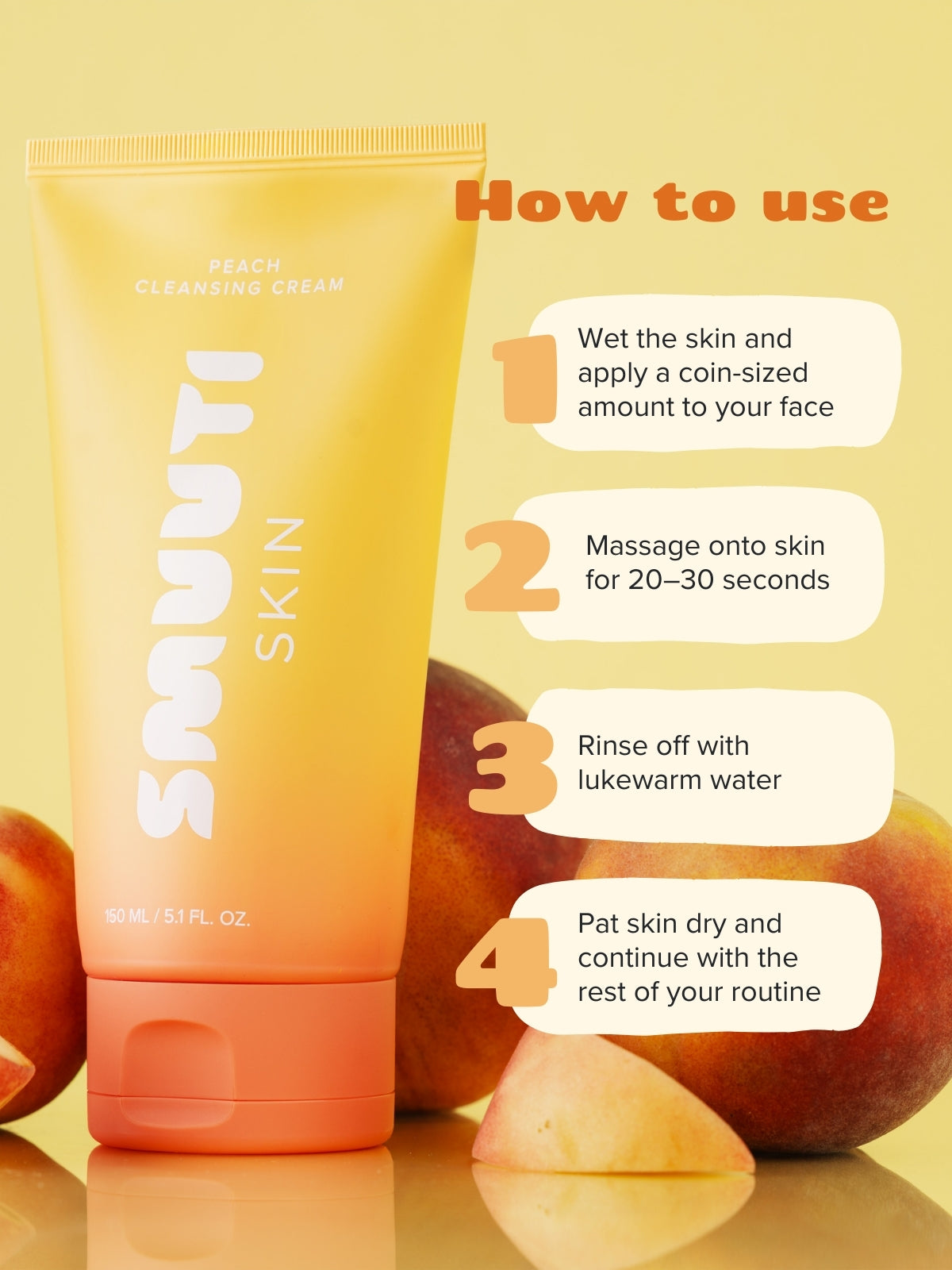 Peach Cleansing Cream