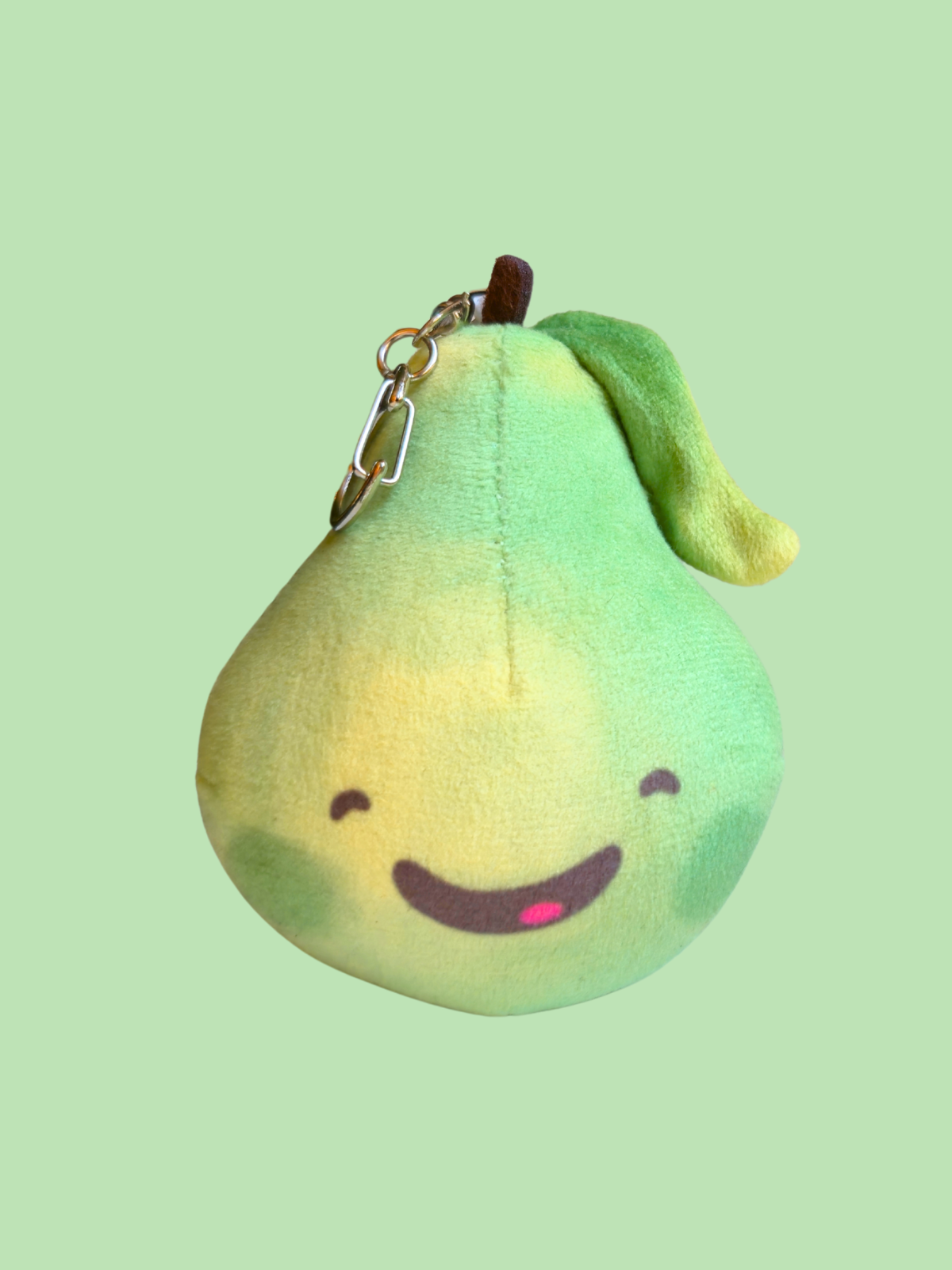 Soft Pear Keychain