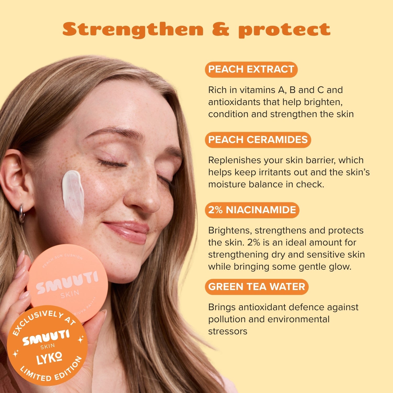 smuuti skin peach sun cushion active ingredients