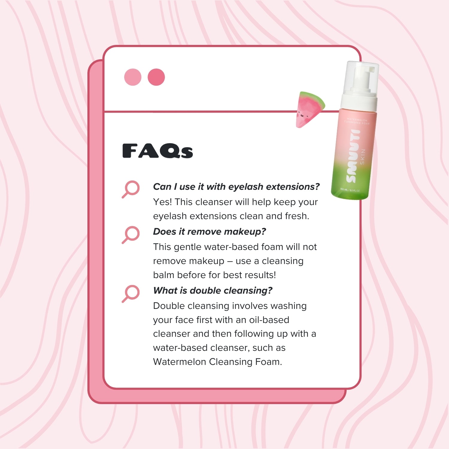 Watermelon Cleansing Foam