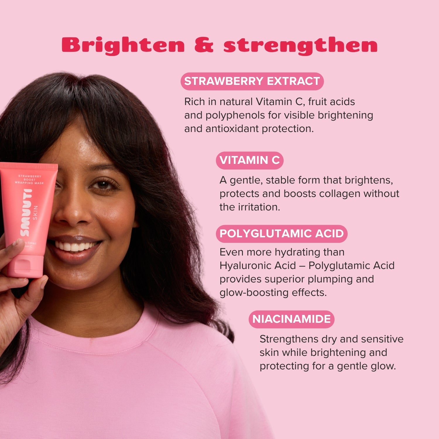 Strawberry Boost Wrapping Mask