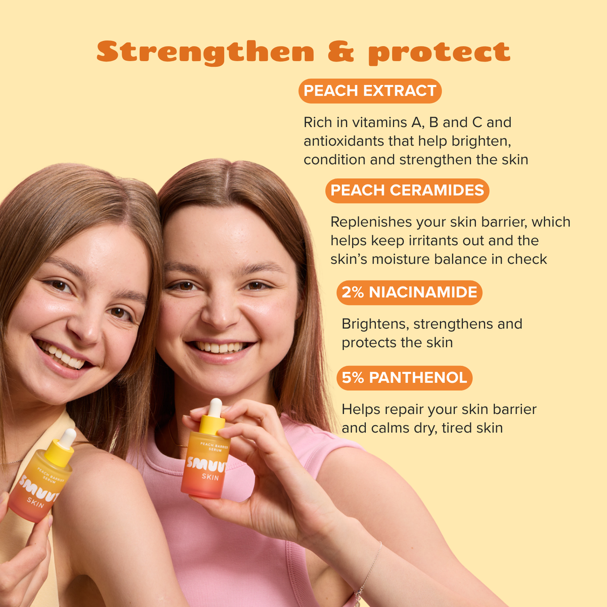 Peach Barrier Serum