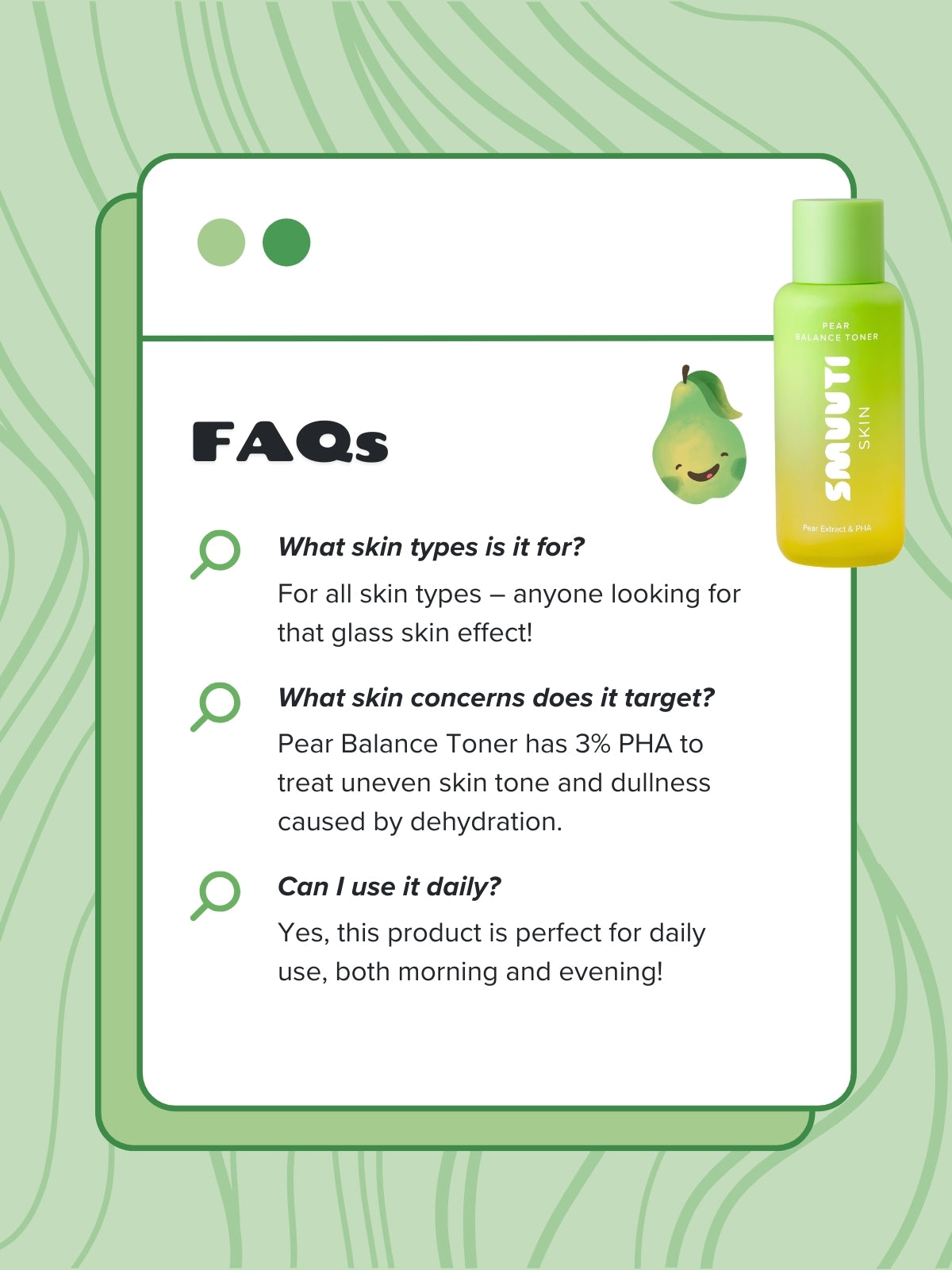 Pear Balance Toner