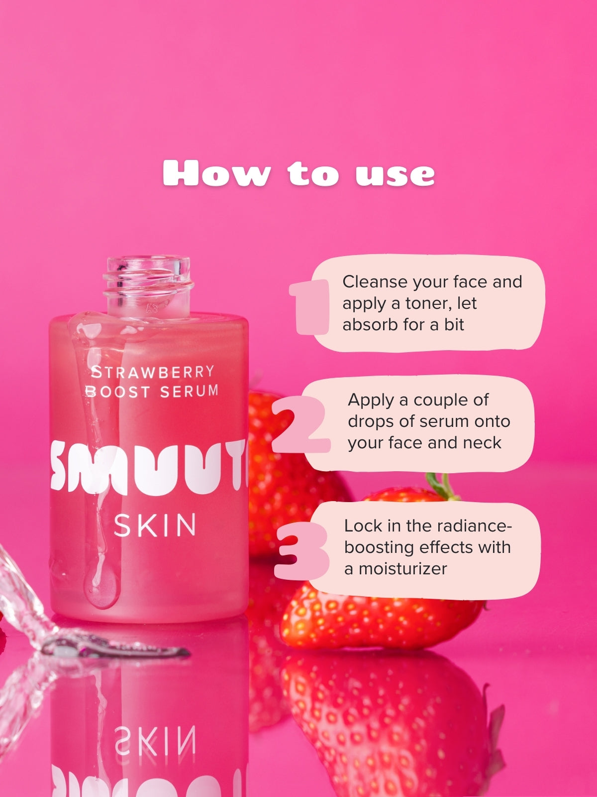 Strawberry Boost Wrapping Mask & Spatula