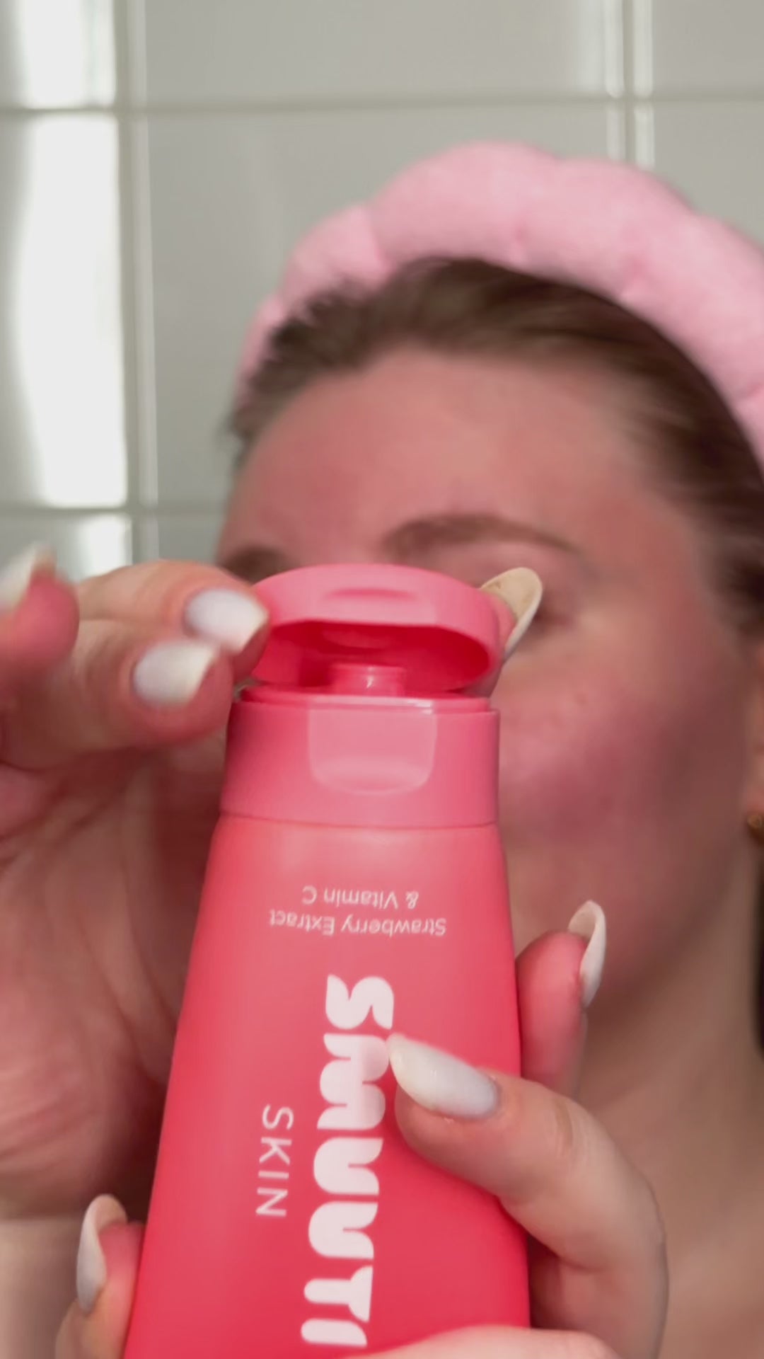 Strawberry Boost Wrapping Mask