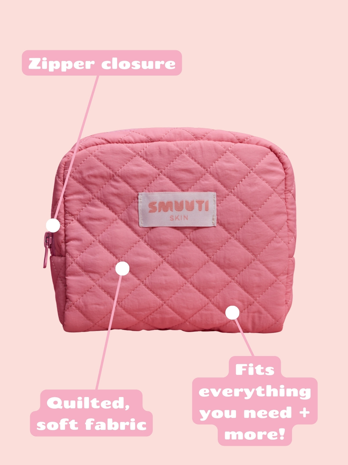 Pink Makeup Bag