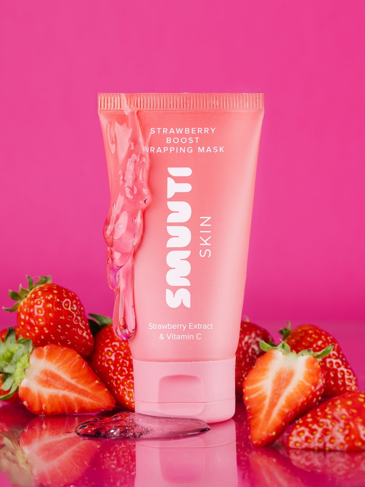 Strawberry Boost Wrapping Mask & Spatula
