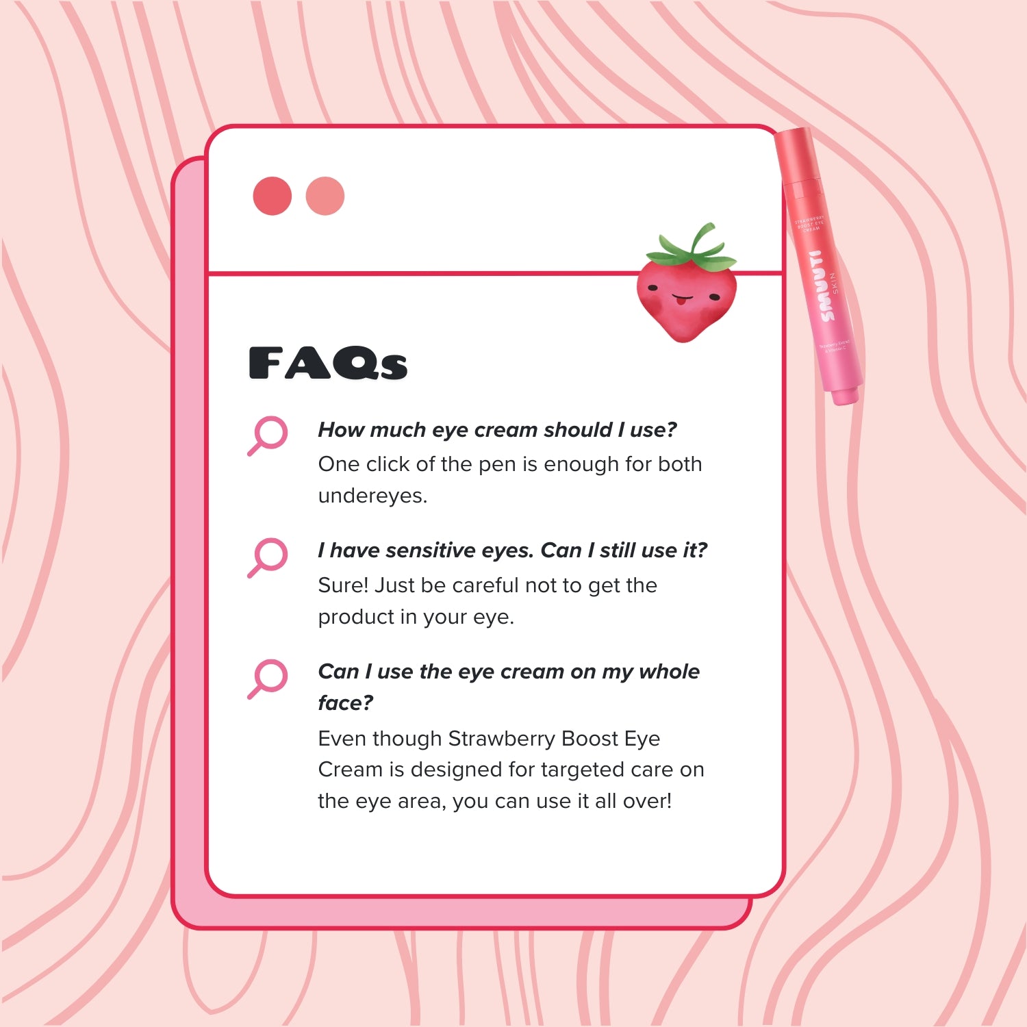 Strawberry Boost Eye Cream