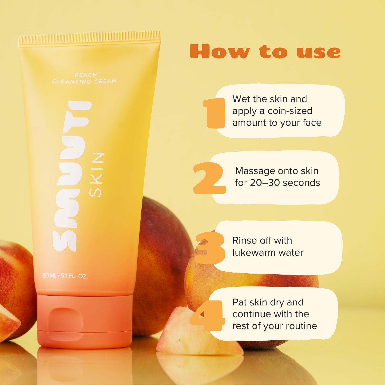 Peach Cleansing Cream