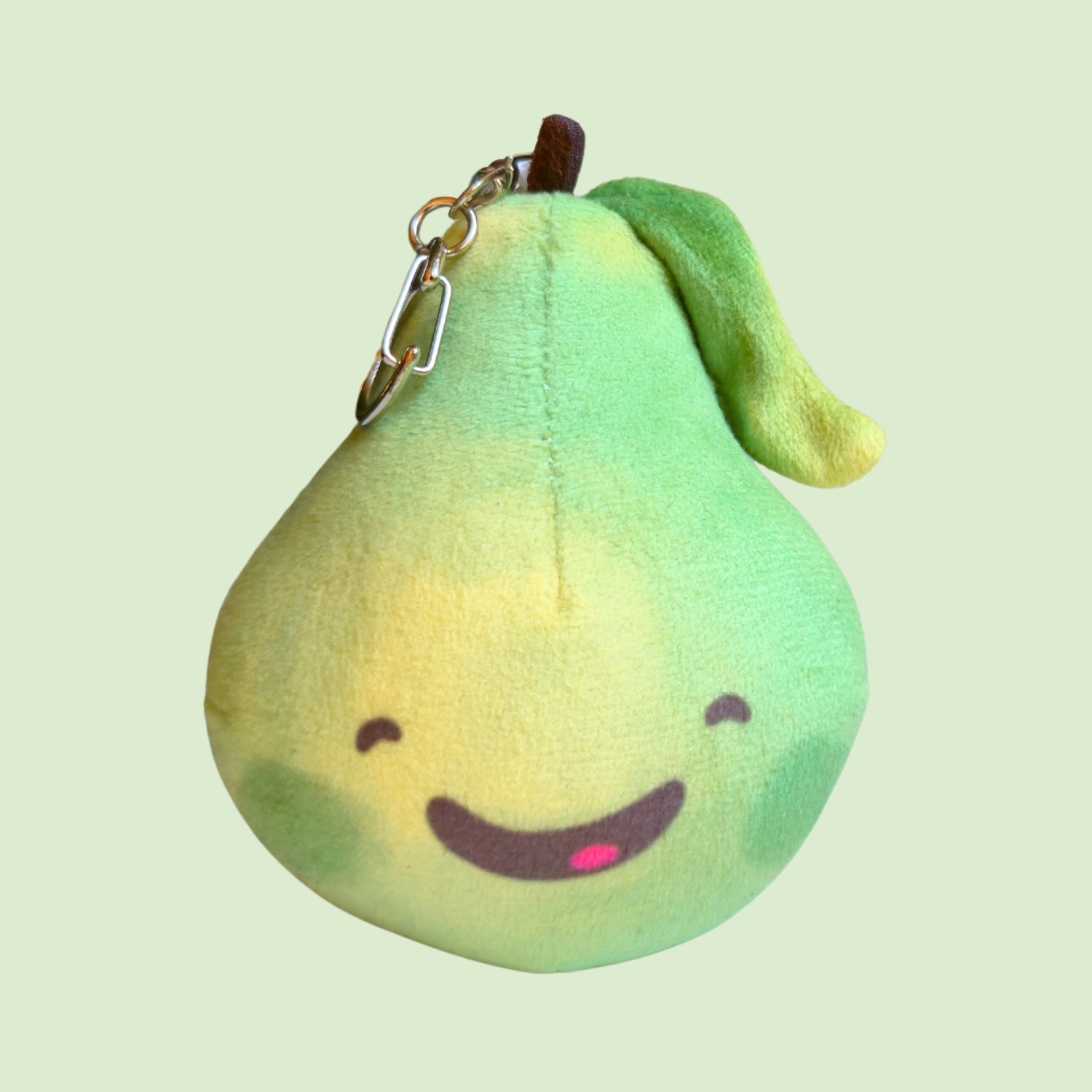 Soft Pear Keychain