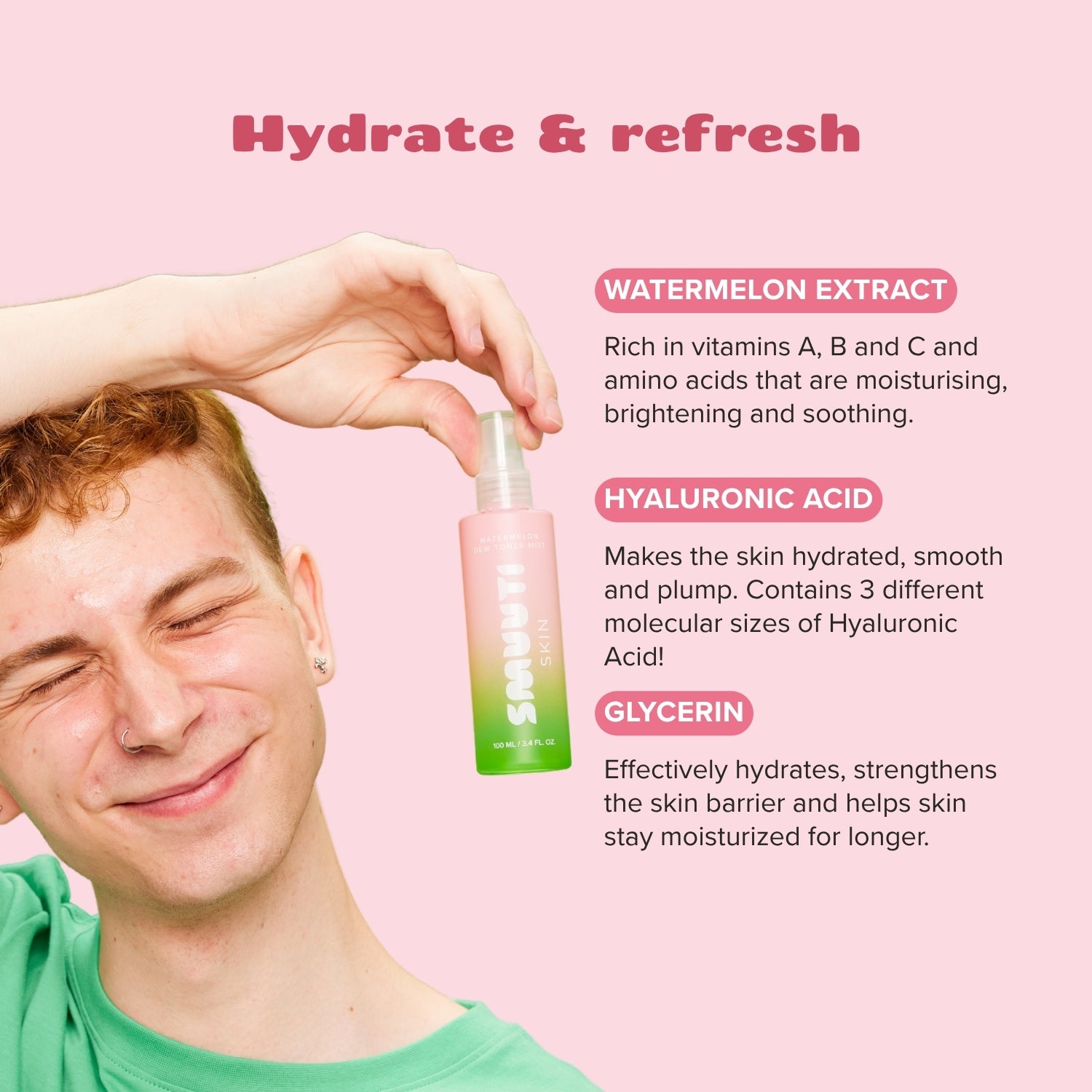 Watermelon Dew Toner Mist