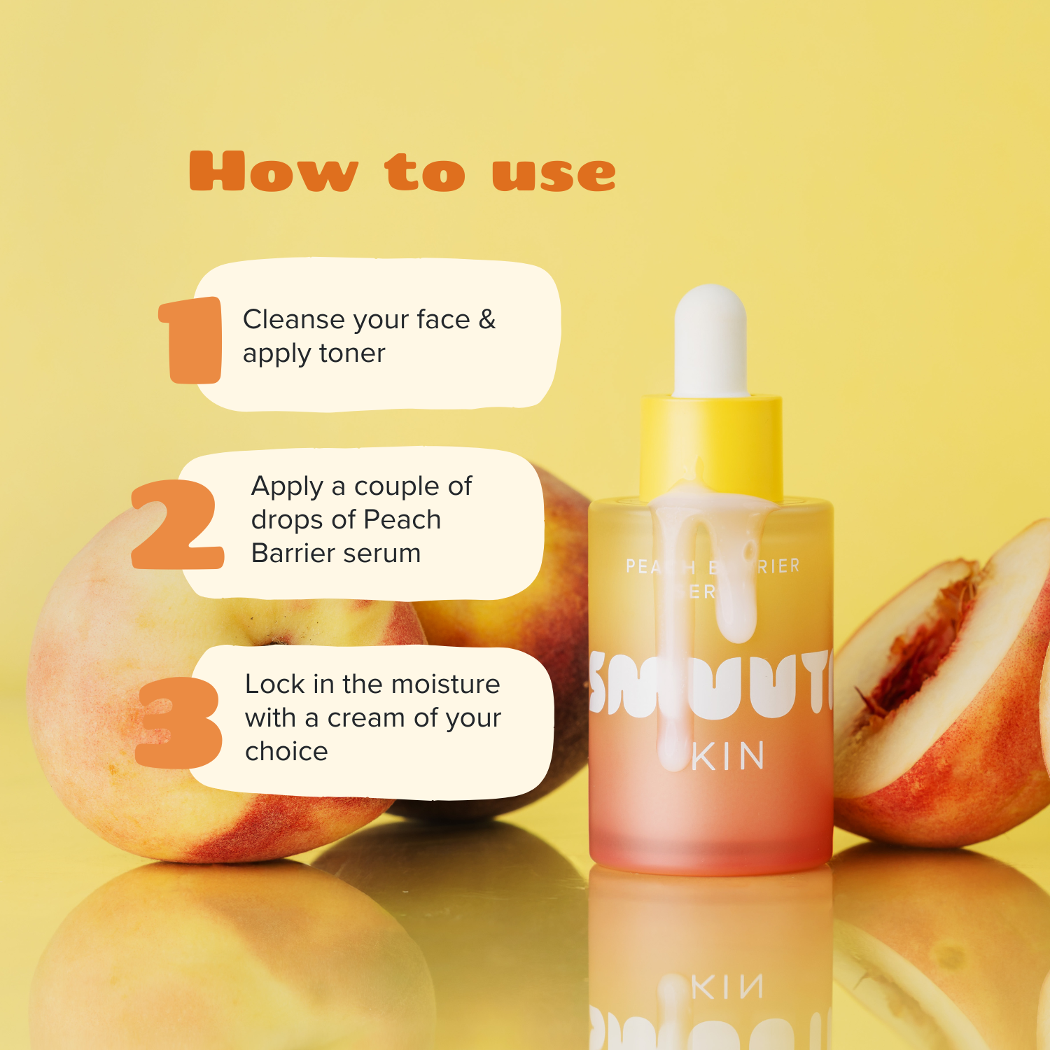 Peach Barrier Serum